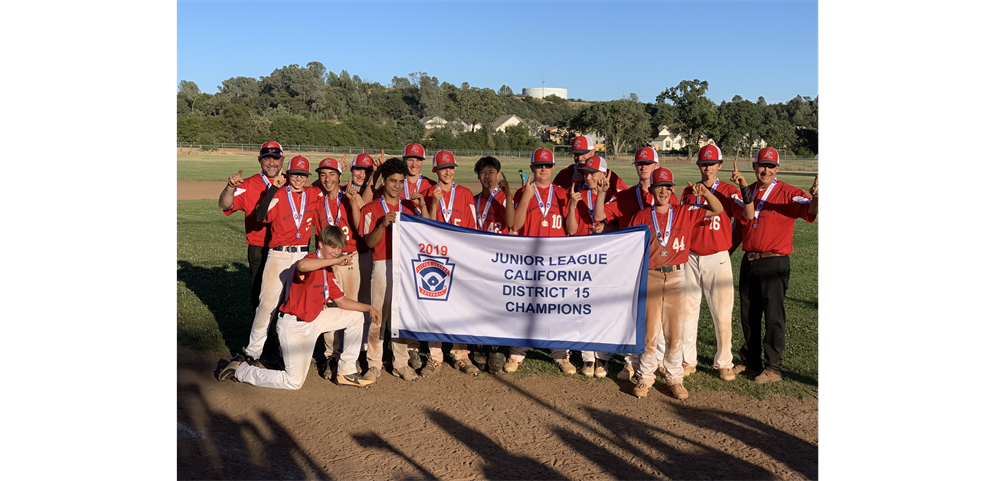 Amador County - District 15 Junior Division All-Star Champions